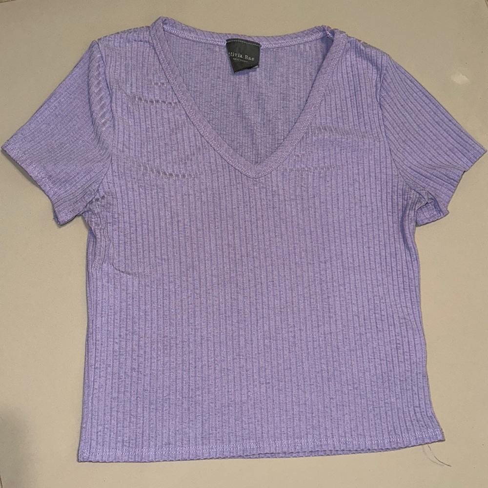 XS purple shirt